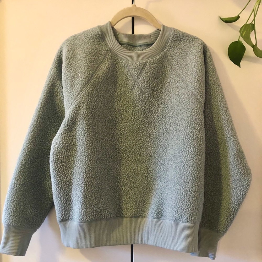 EVERLANE - renew fleece sweatshirt